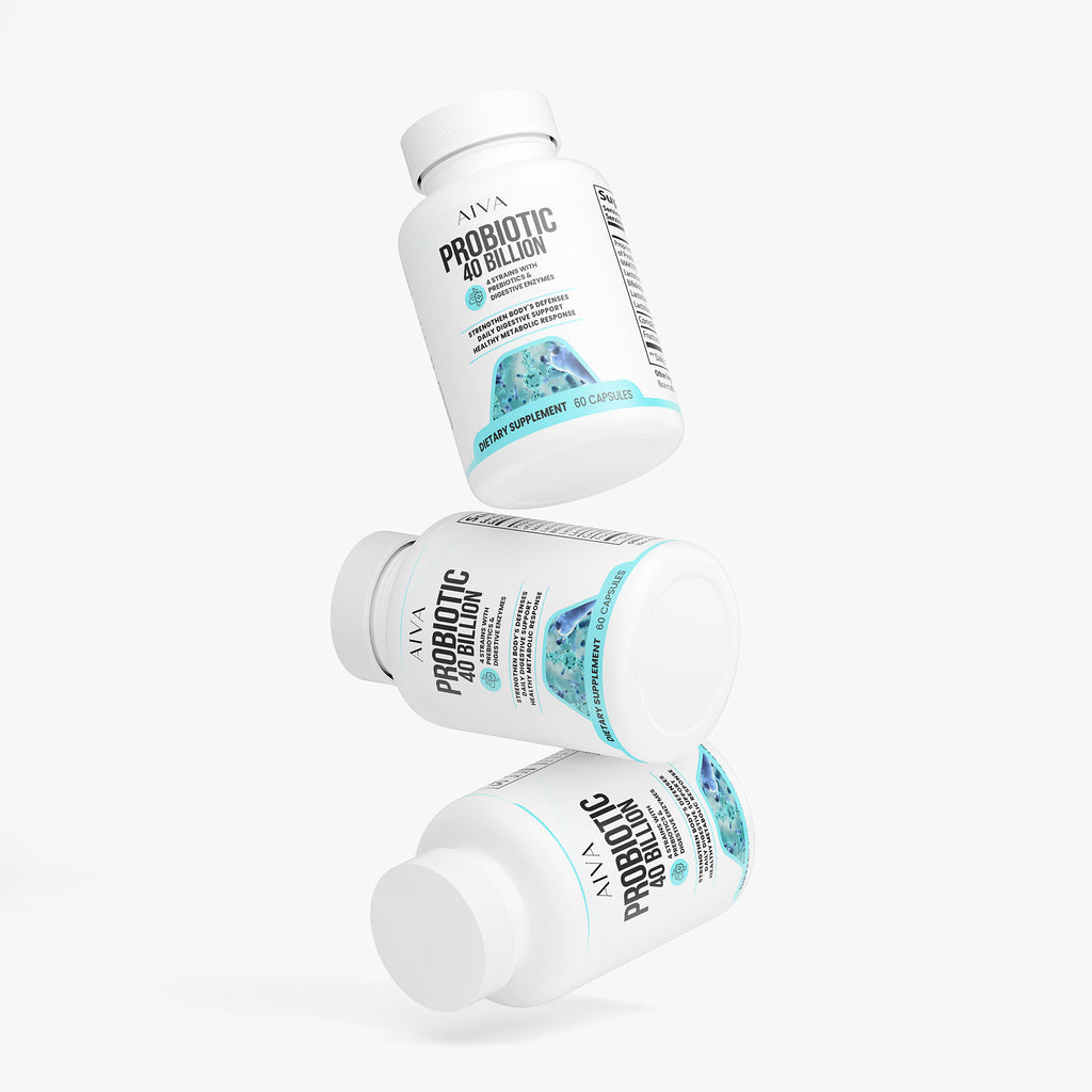 AIVA Probiotic 40 Billion with Prebiotics