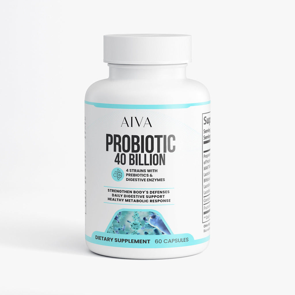 AIVA Probiotic 40 Billion with Prebiotics