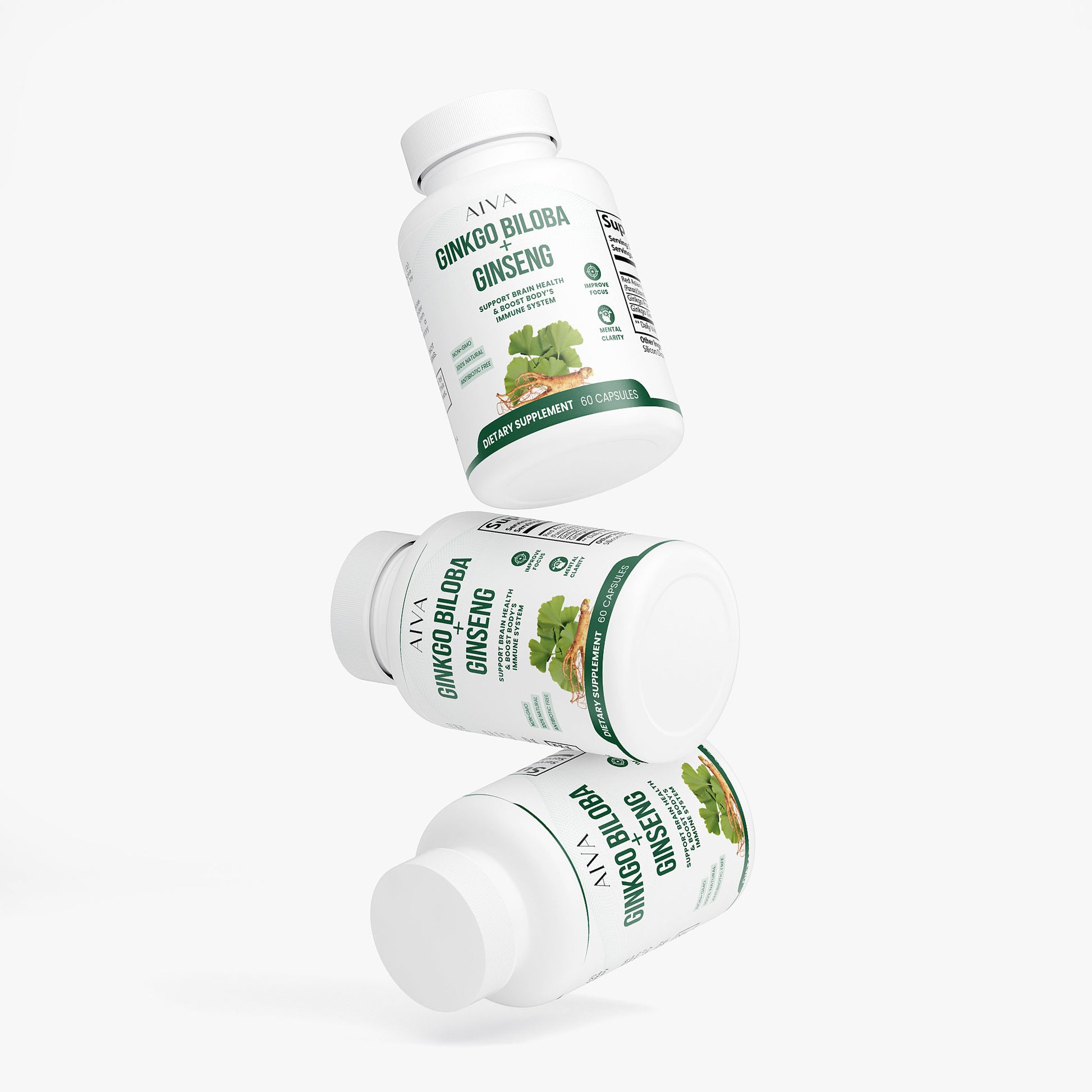 AIVA Ginkgo Biloba + Ginseng