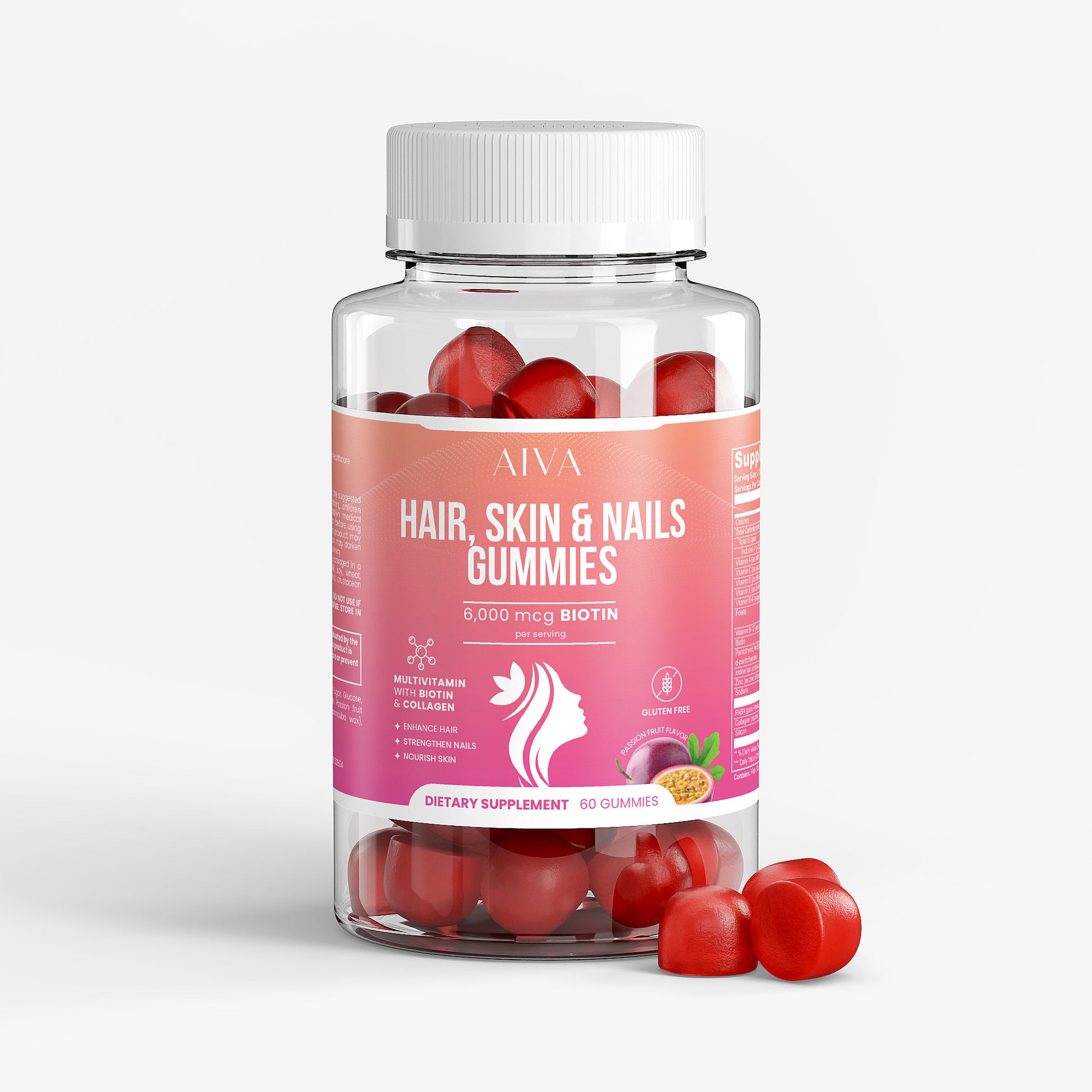AIVA Hair, Skin & Nails Gummies