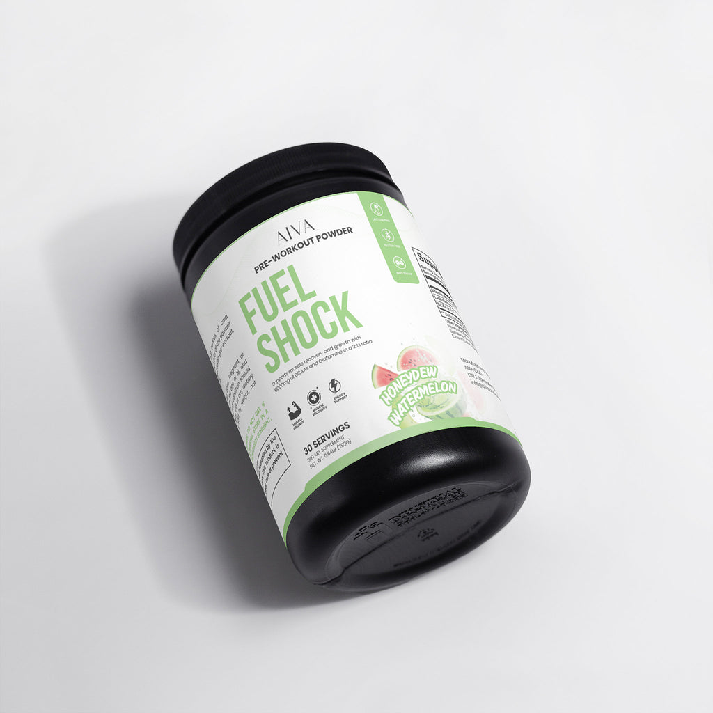 AIVA Fuel Shock Pre-Workout Powder (Honeydew Watermelon)