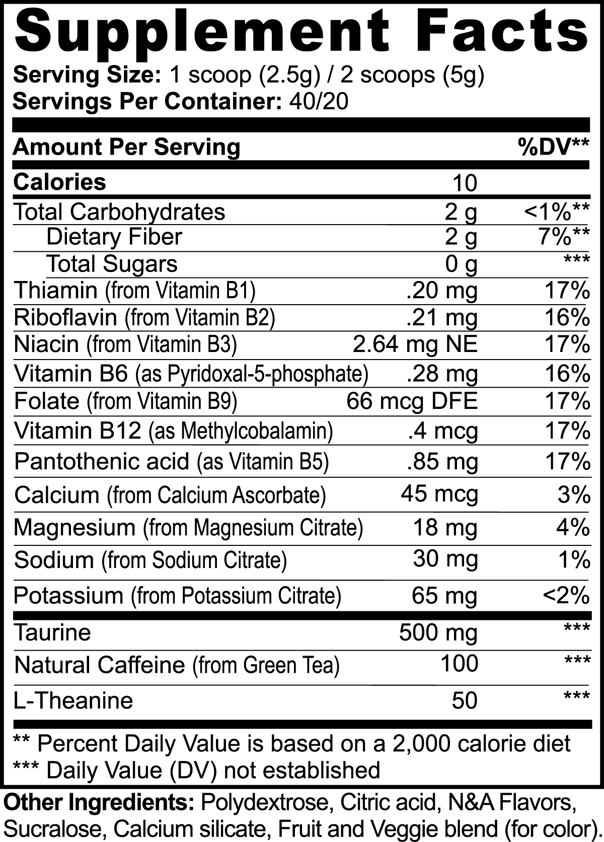AIVA Energy Powder (Guava Berry)