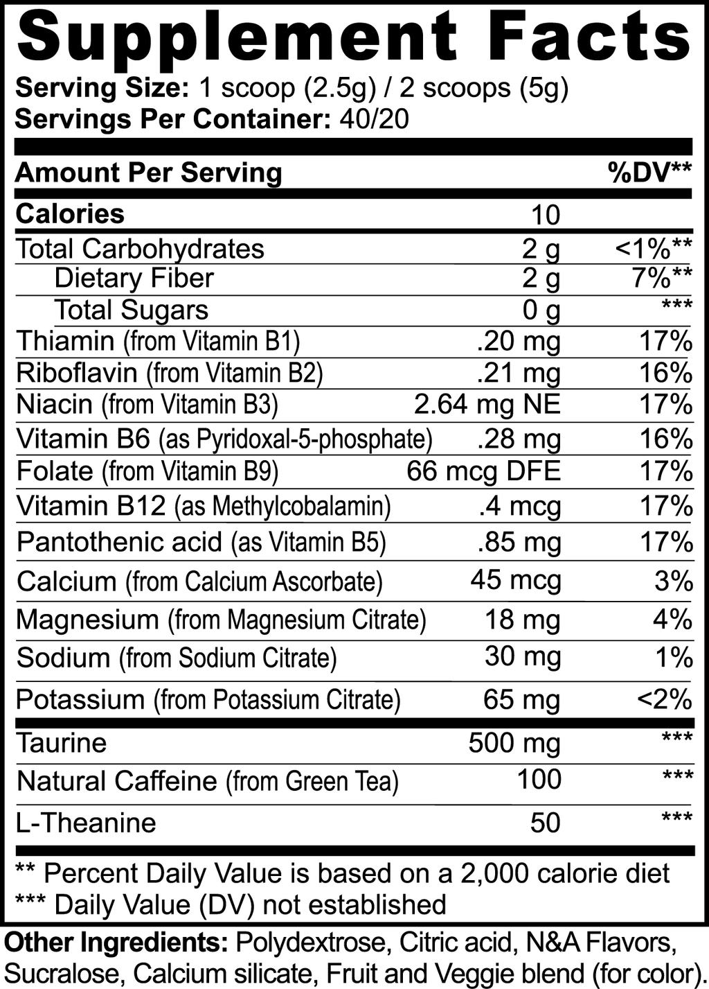 AIVA Energy Powder (Melon Creamsicle)