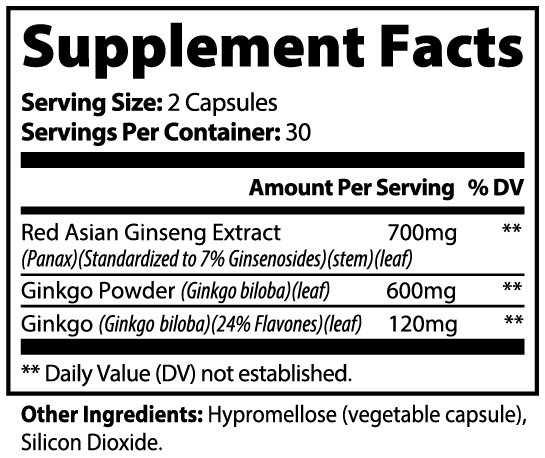 AIVA Ginkgo Biloba + Ginseng