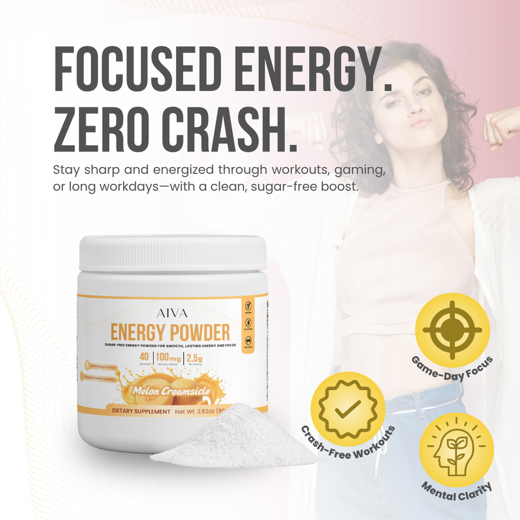 AIVA Energy Powder (Melon Creamsicle)