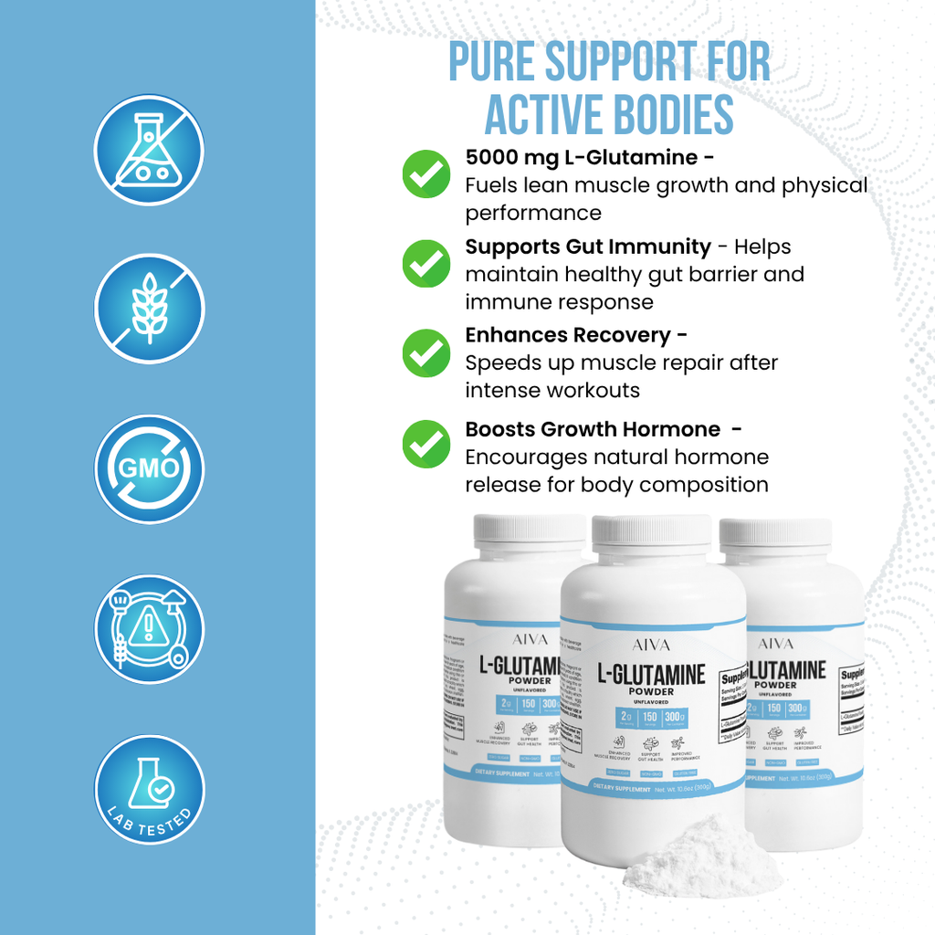 AIVA L-Glutamine Powder
