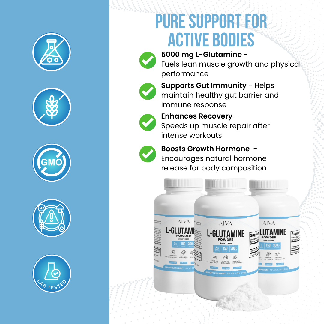 AIVA L-Glutamine Powder