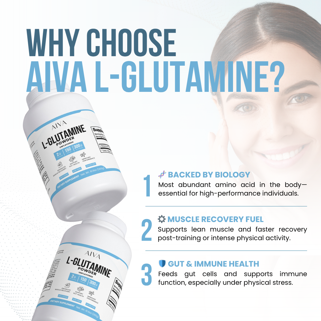 AIVA L-Glutamine Powder
