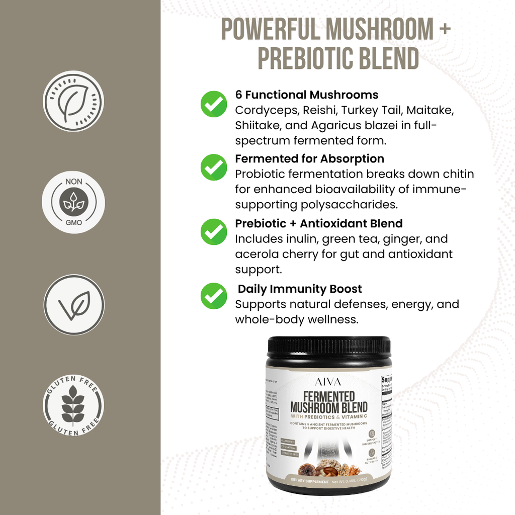 AIVA Fermented Mushroom Blend