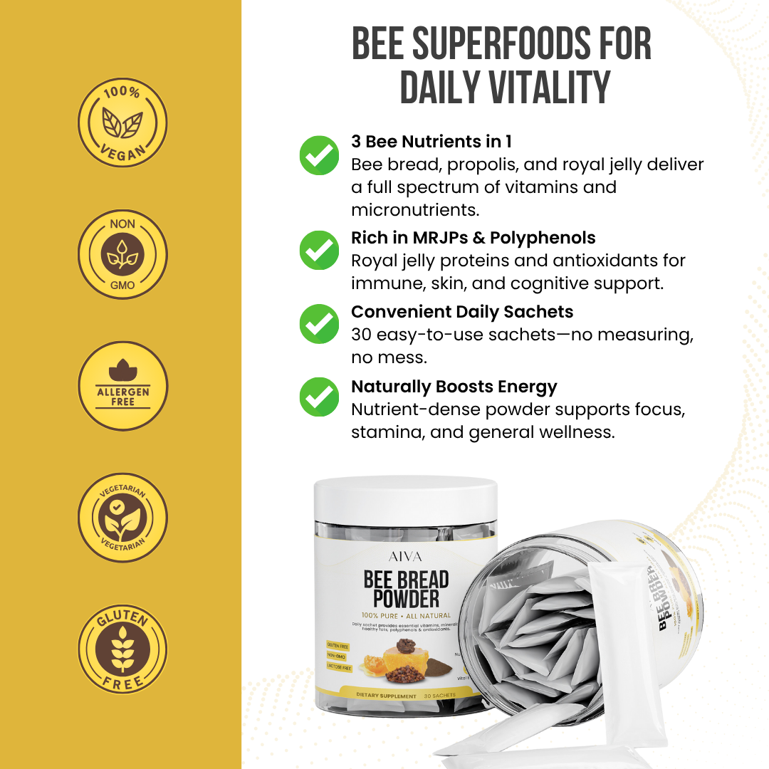 AIVA Bee Bread Powder