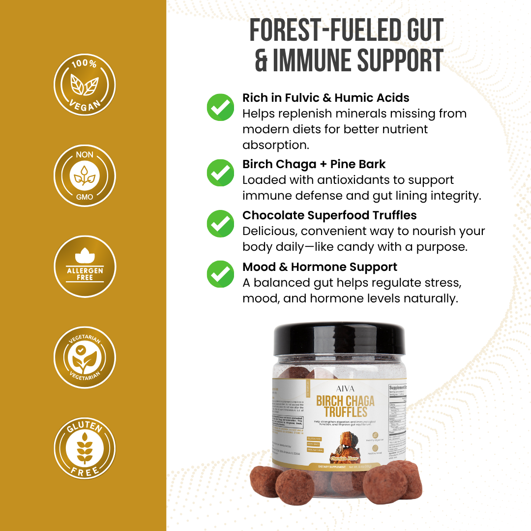AIVA Birch Chaga Truffles